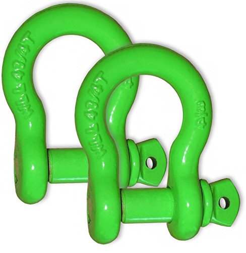 Amazon.com: BILLET4X4 4-3/4 TON Powdercoated Lime Green - 3/4 inch